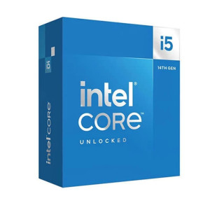 Intel Core i5-14600K LGA 1700 Socket Gaming Desktop 14th Gen. Processor (6 P-cores + 8 E-cores) with Integrated Graphics - Unlocked